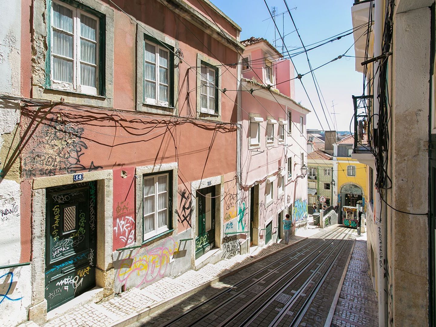 Ferienwohnung Joivy Inviting Flat Next To Bica Elevator Lisboa Exterior foto